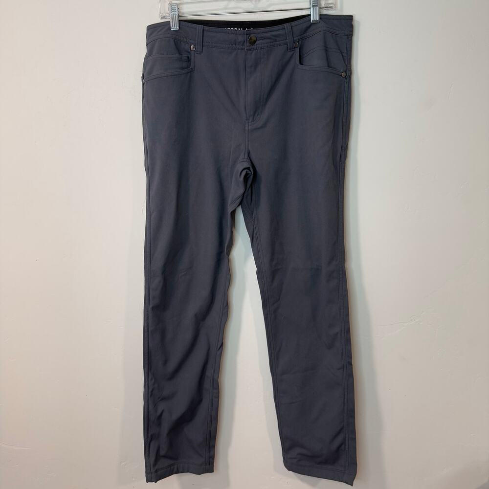 Western Rise Men's Evolution Pant Slim Grey Blue 34 Chino Stretch Commuter